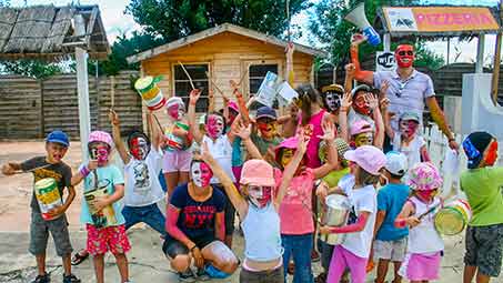 camping pour enfants Camargue