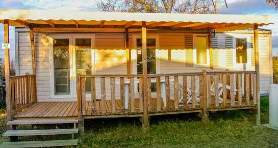 Location de mobil home haute gamme équipé dans les Bouches du Rhône