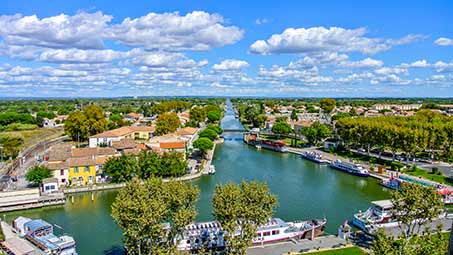 Visiter Aigues Mortes et le Grau du Roi