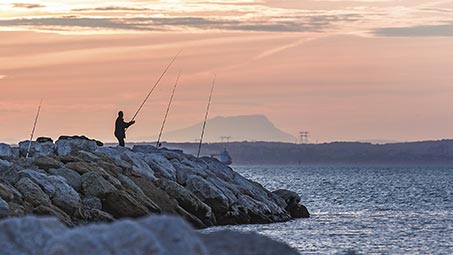 Pêcher des poissons en Camargue