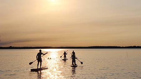 Faire du sport nautique en Camargue