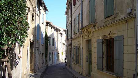 Visiter les rues de saint remy de provence