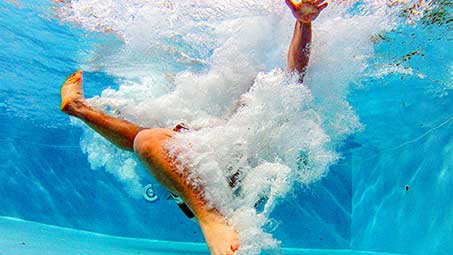 divertissement aquatique piscine camping