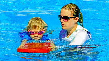jeux d'eau camarguais pour les plus jeunes enfants
