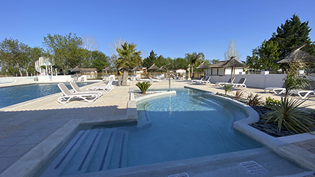 swimming pool camping south of France